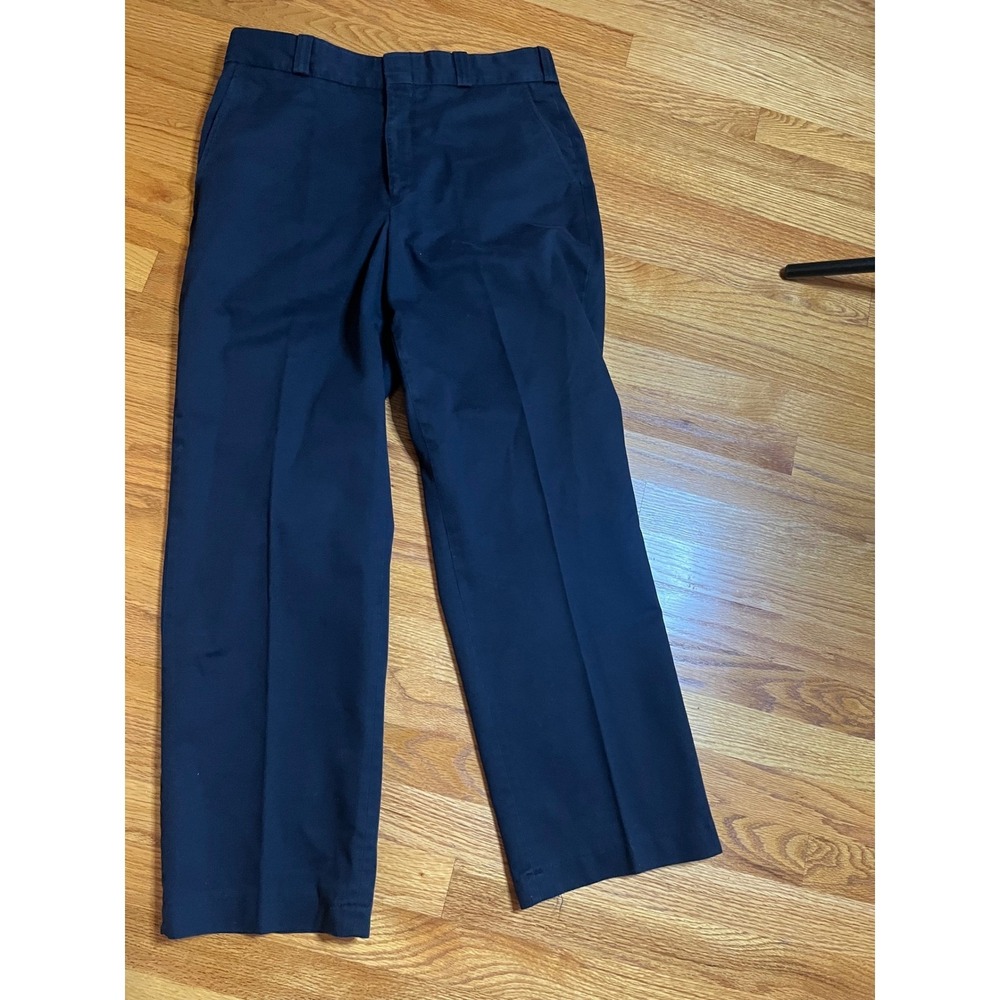 Flying Cross by Fechheimer Mens Navy Blue Stationwork Uniform Pants 74200 35-REG